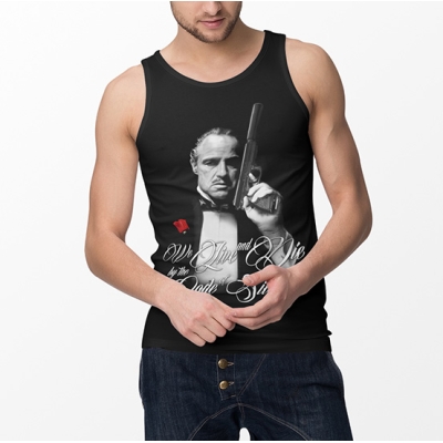 TANK TOP THE GODFATHER & SCAREFACE THE GODFATHER3